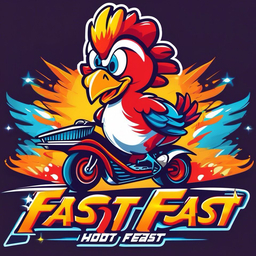 Fast Hot Feast logo.